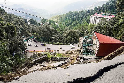 Landslide in Shimla